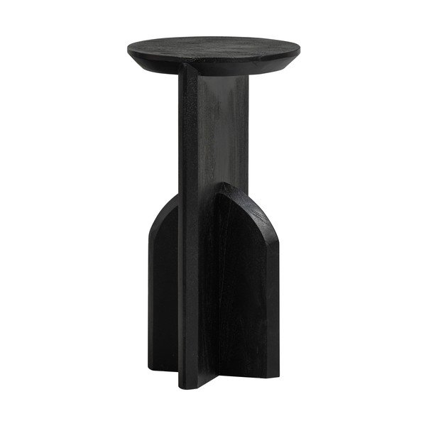 Akácfa kerek tárolóasztal ø 30 cm Kioni – WOOOD-image-2