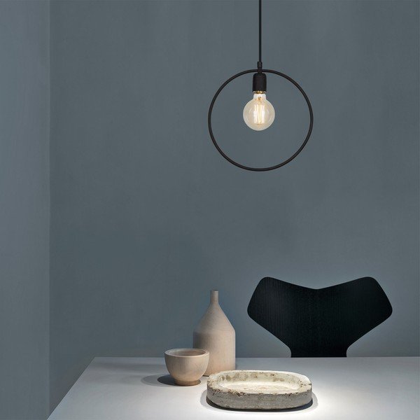 Fekete függőlámpa Geonni – Opviq lights-image-3