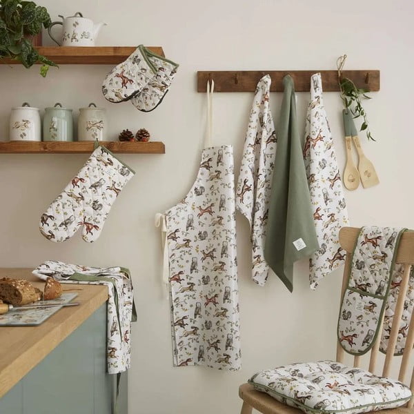 Pamut edényfogó kesztyű szett 2 db-os Forest Fable – Cooksmart ®-image-2