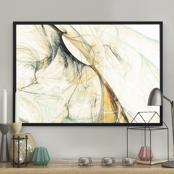ABSTRACTION keretezett fali kép, 40 x 50 cm-image-1