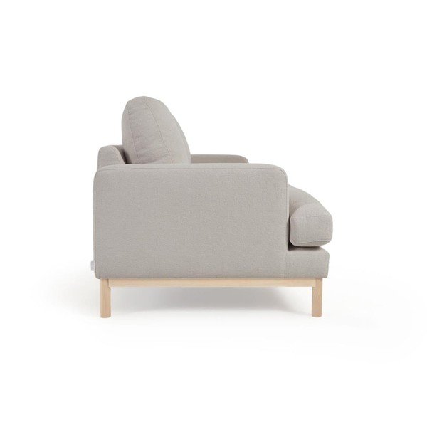 Szürke buklé kanapé 203 cm Mihaela – Kave Home-image-3