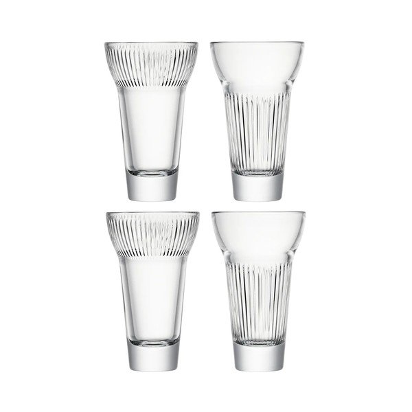 Röviditalos pohár szett 4 db-os 220 ml Mix – La Rochére