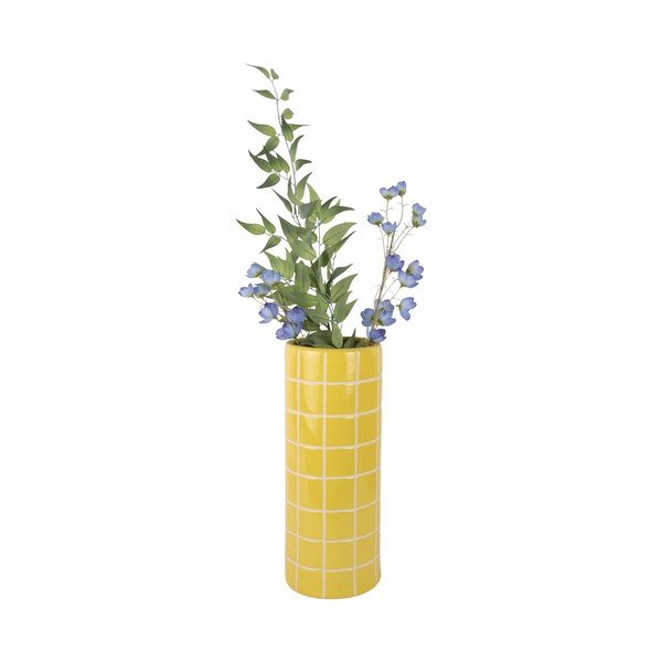 Sárga kerámia váza (magasság 40 cm) Retro Tiles – PT LIVING-image-2