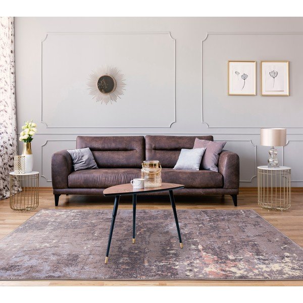 Szürke gyapjú szőnyeg 200x300 cm Goda – Agnella-image-1