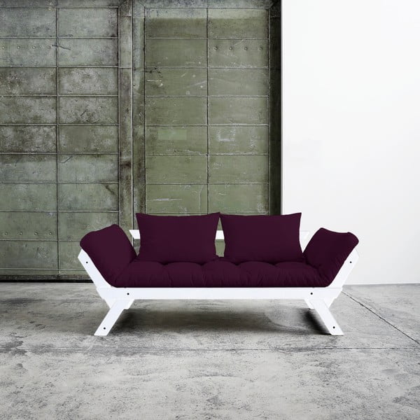 Bebop White/Purple Plum variálható kanapé - Karup