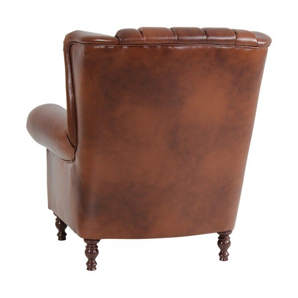 Vary barna bőrfotel - Max Winzer-image-3