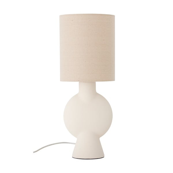 Bézs asztali lámpa textil búrával (magasság 54,5 cm) Sergio – Bloomingville