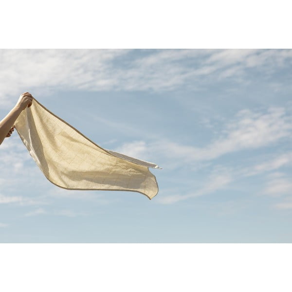 Beige Lines asztalterítő, 140 x 140 cm - Really Nice Things-image-3