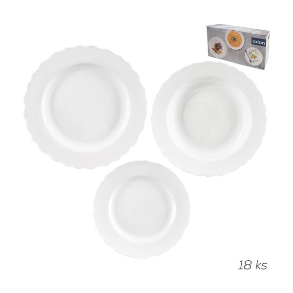 Porcelán étkészlet 18 db-os Mona – Orion-image-2