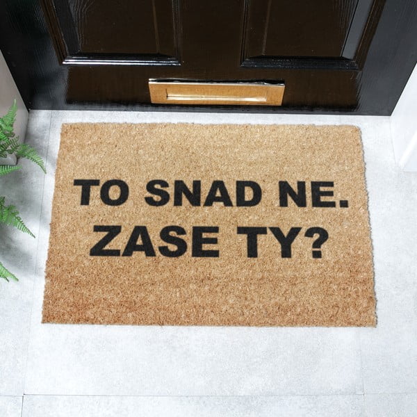 Kókuszrost lábtörlő 40x60 cm Zase Ty? – Artsy Doormats-image-2