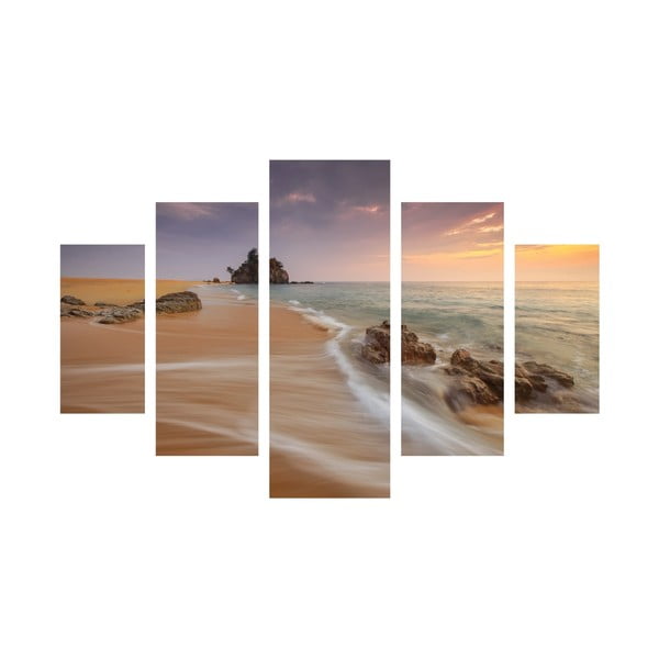 Beach többrészes kép, 92 x 56 cm