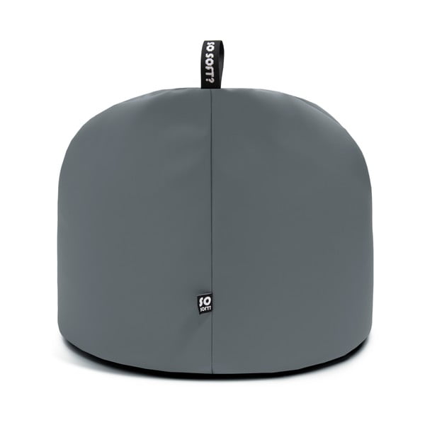 Piros bőrutánzat babzsákfotel Round XL – So Soft?-image-4