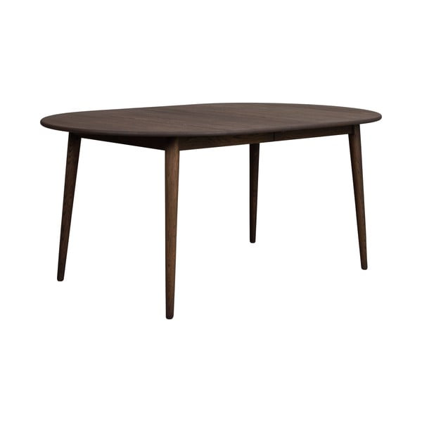 Sötétbarna tölgyfa bővíthető étkezőasztal 105x170 cm Tyler – Rowico-image-4