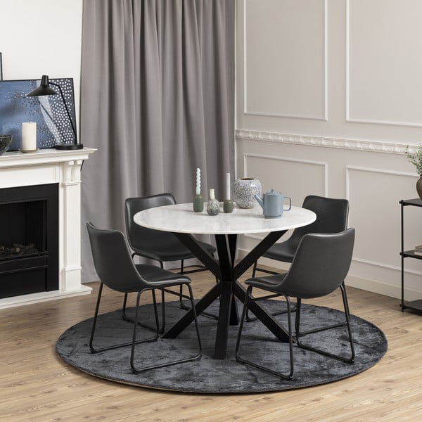 Heaven kerek étkezőasztal, 110 x 110 cm - Actona-image-1