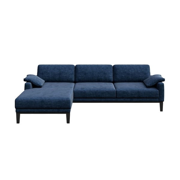 Musso kék kanapé bal oldali fekvőfotellel - MESONICA