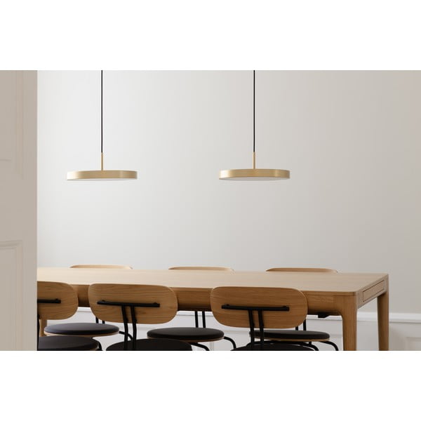 Aranyszínű LED függőlámpa fém búrával ø 31 cm Asteria Mini – UMAGE-image-1