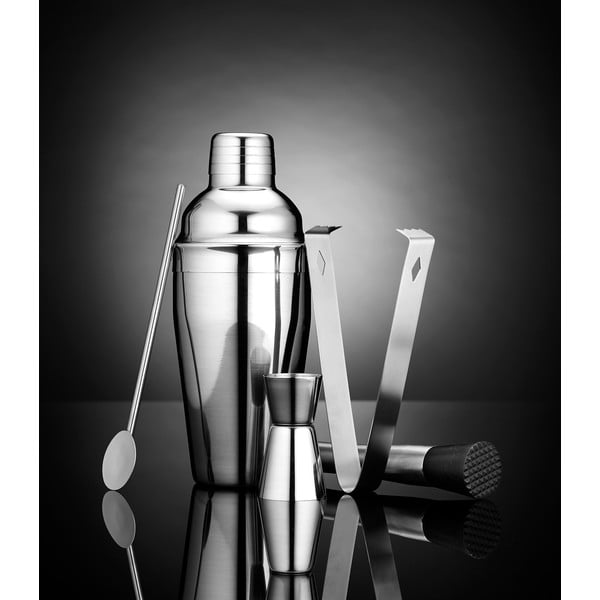 Rozsdamentes acél shaker tartozékokkal Aurora - Ladelle-image-1