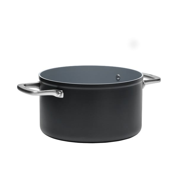 Indukciós tűzhelyhez alkalmas edény fedővel-kerámia felülettel 5,5 l Meda 3.0 – FABINI-image-3