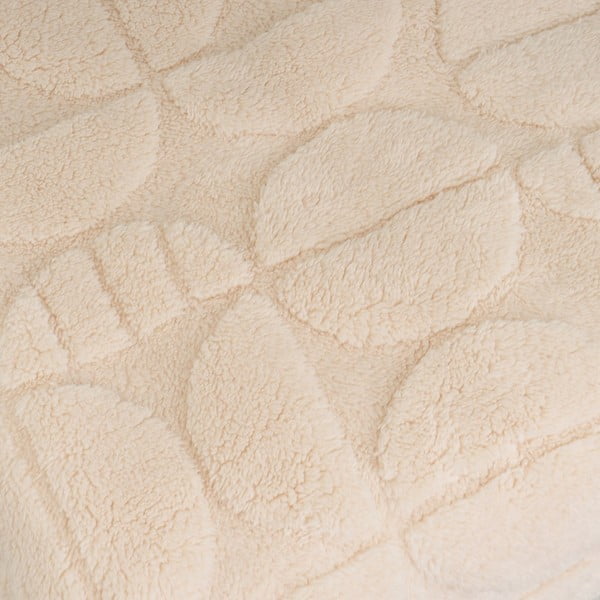 Bézs mikroplüss takaró 130x160 cm Mid Century – Casa Selección-image-2