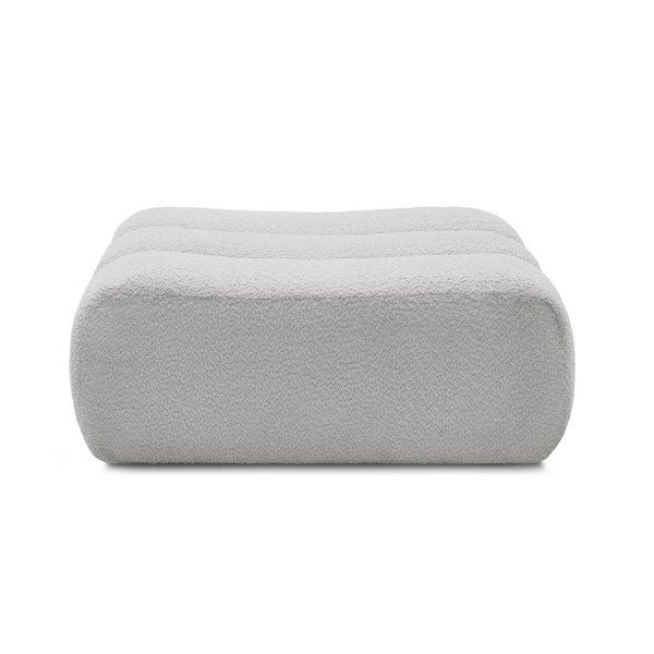 Világosszürke buklé lábtartó Azra – Bobochic Paris