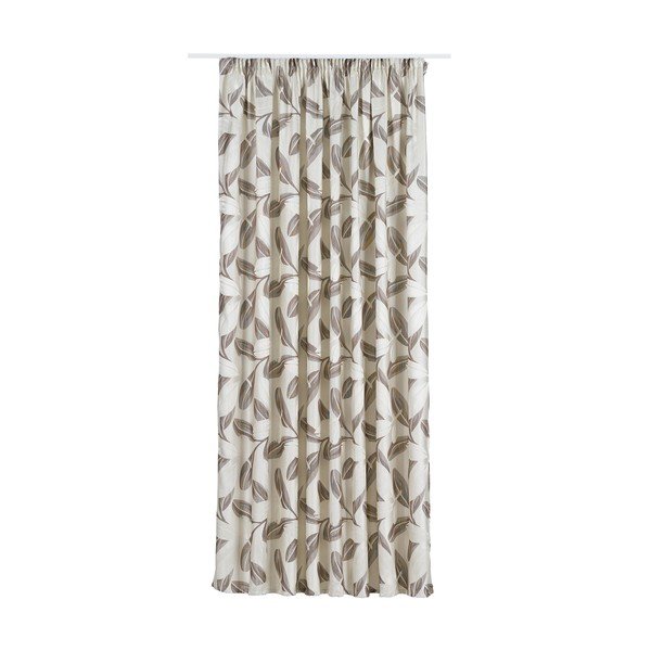 Barna-krémszínű függöny 210x245 cm Nydia – Mendola Fabrics-image-2