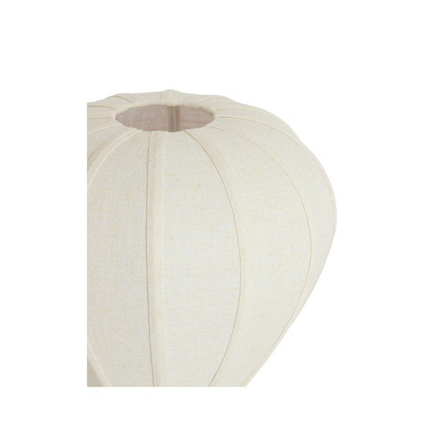 Krémszínű fém asztali lámpa textil búrával (magasság 36 cm) Kyzo – Light & Living-image-3