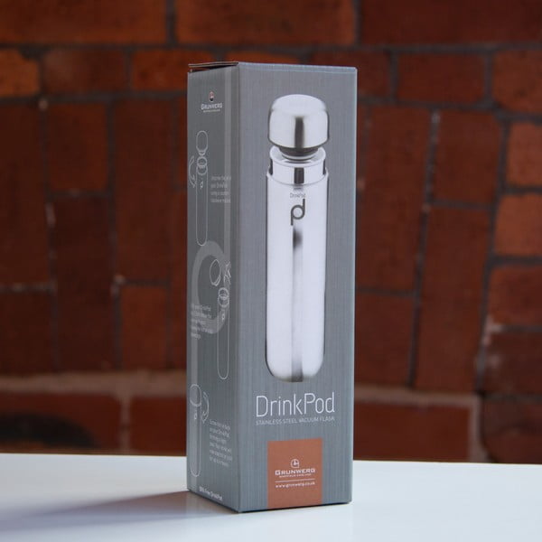 Vacuum piros rozsdamentes acél vákuumos termosz, 200 ml - Pioneer-image-2