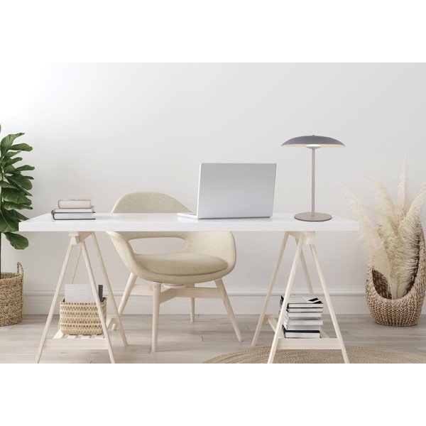 Fehér LED asztali lámpa fém búrával (magasság 41 cm) Lund – Candellux Lighting-image-2