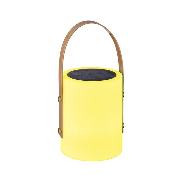 Fehér-barna LED asztali lámpa (magasság 34 cm) Bari – Fischer & Honsel-image-2