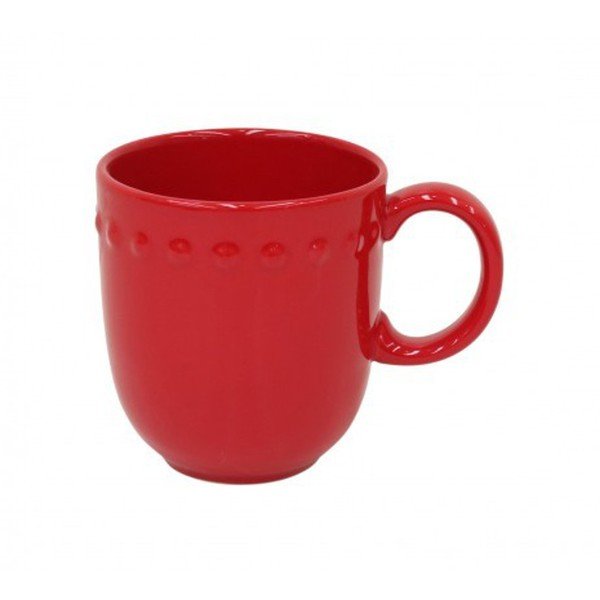 Pearl rubinvörös agyagkerámia bögre, 350 ml - Costa Nova