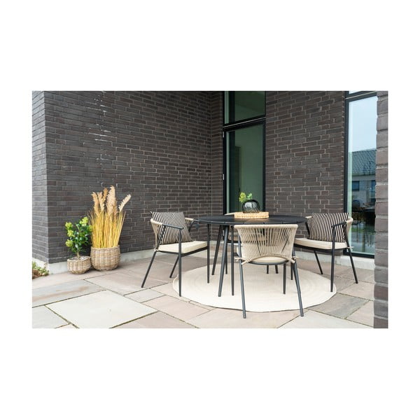 Kerek kerti étkezőasztal ø 120 cm Atlanta – House Nordic-image-4