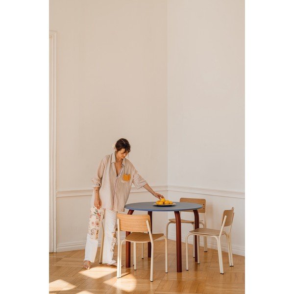 Kerek étkezőasztal ø 100 cm Meko – noo.ma-image-4