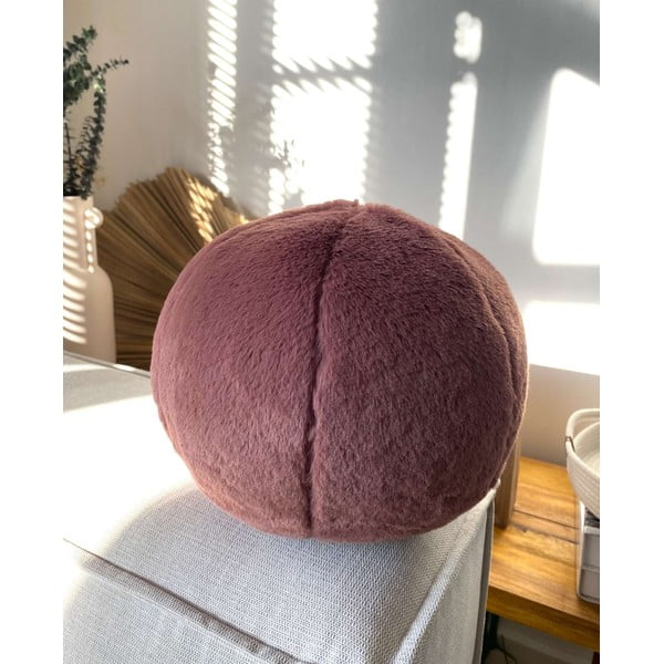 Mikroplüss díszpárna ø 25 cm Top – Mioli Decor-image-3