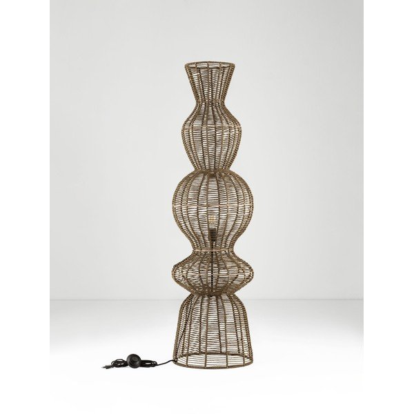 Natúr színű kötél állólámpa (magasság 136 cm) Breena – Nova Luce-image-3