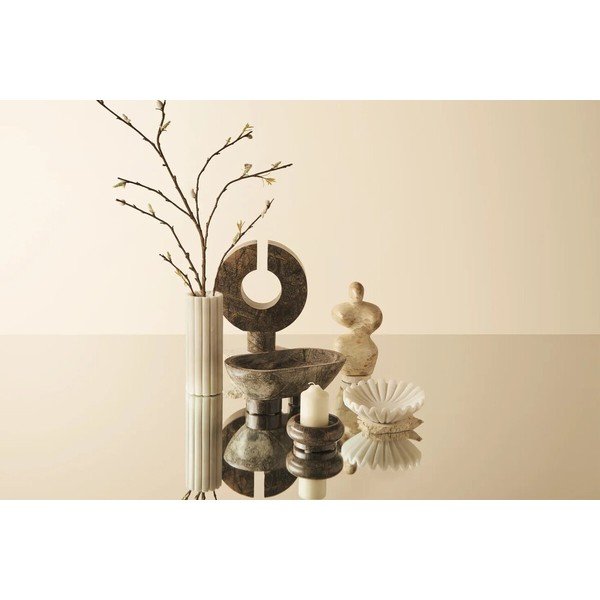 Fehér márvány váza (magasság 20 cm) Savio – Premier Housewares-image-4