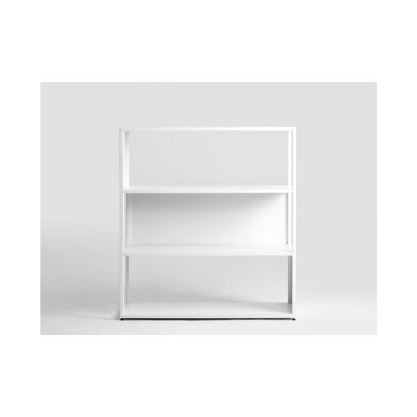 Hyller Side fehér könyvespolc, magassága 110 cm - Custom Form-image-2