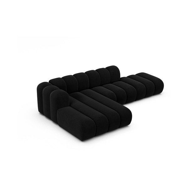 Antracitszürke sarokkanapé (bal oldali) Lupine – Micadoni Home-image-2