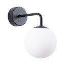 Fekete-fehér fali lámpa Beam – Sollux