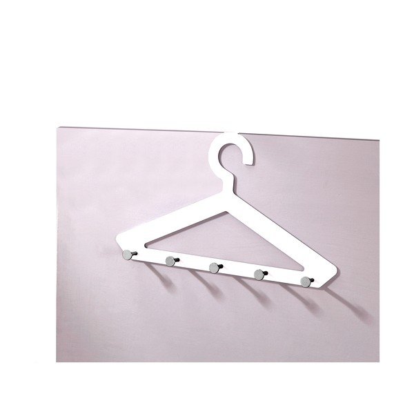 Crutch fehér ajtóra akasztható fogas - Tomasucci-image-1