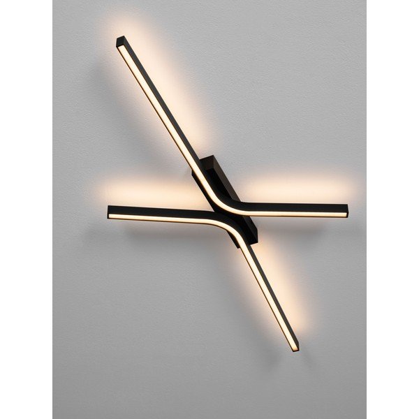 Matt fekete alumínium LED dimmelhető mennyezeti lámpa 50x100 cm Akro – Nova Luce-image-1
