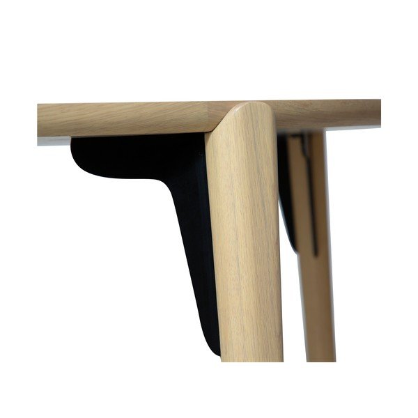 Kerek étkezőasztal tölgyfa dekorral ø 122 cm Paragon – DAN-FORM Denmark-image-4