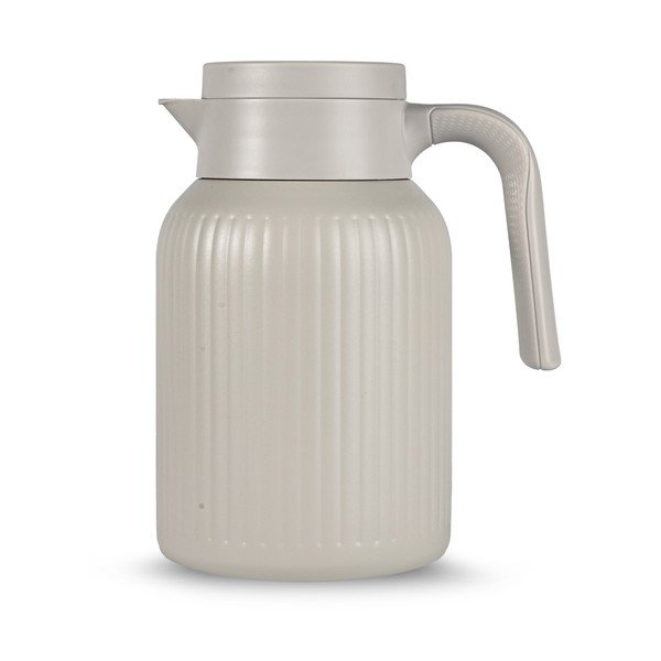 Bézs rozsdamentes acél termosz 1,5 l Trine – Sagaform