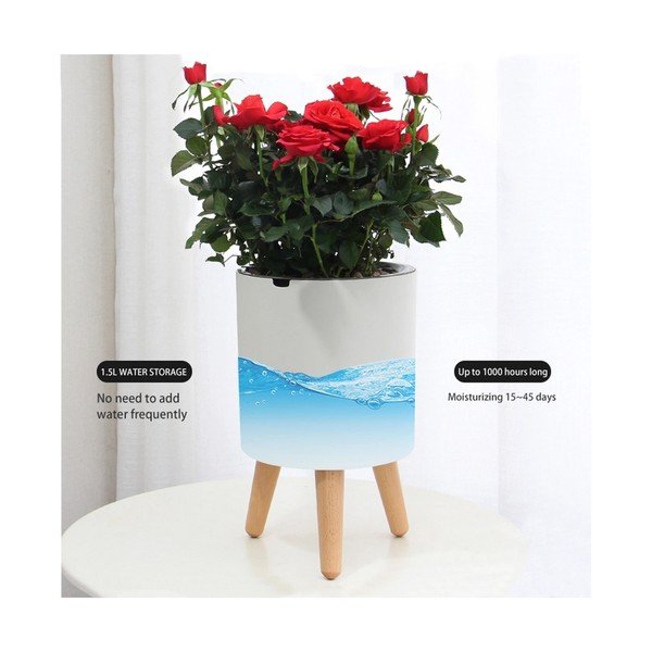 Műanyag önöntözős virágcserép ø 19 cm Calla - Tomasucci-image-1