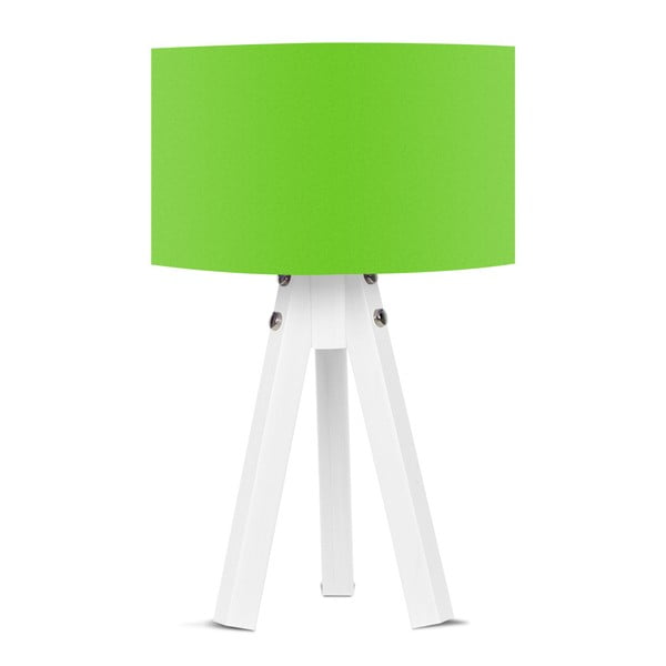 Bianca asztali lámpa zöld lámpaburával - Kate Louise