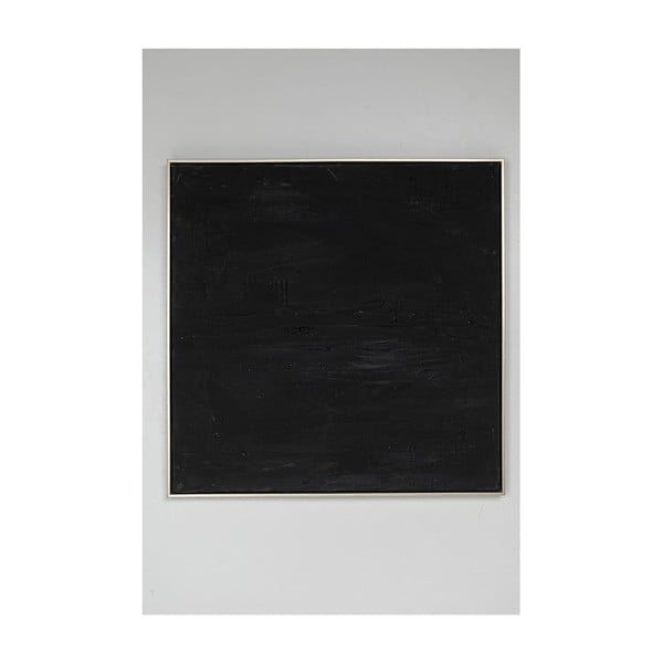 Abstract Deep Black olajfestmény, 80 x 80 cm - Kare Design
