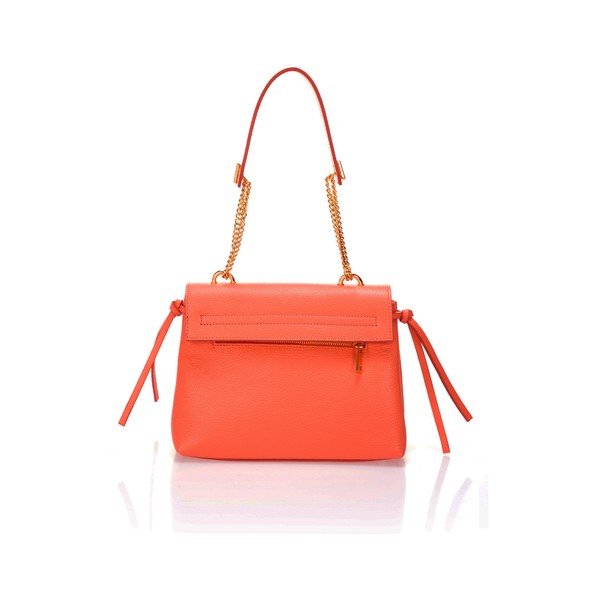 Anna világos narancssárga bőrtáska - Federica Bassi-image-2