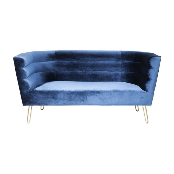 Monaco kék kétszemélyes kanapé - Kare Design