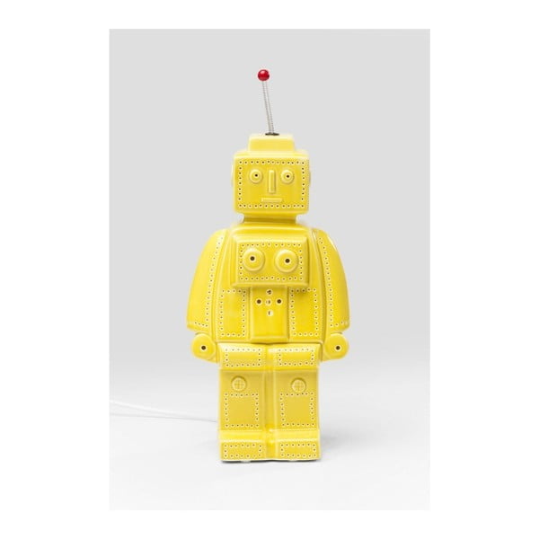Robot sárga asztali lámpa - Kare Design