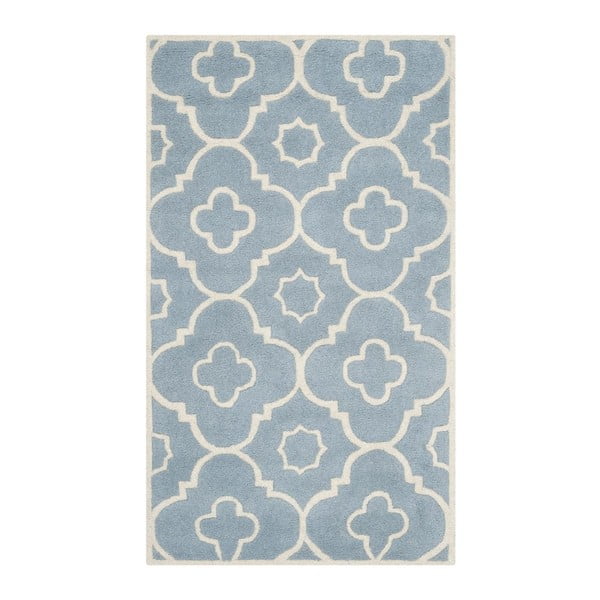 Alexa Blue gyapjú szőnyeg, 182 x 121 cm - Safavieh