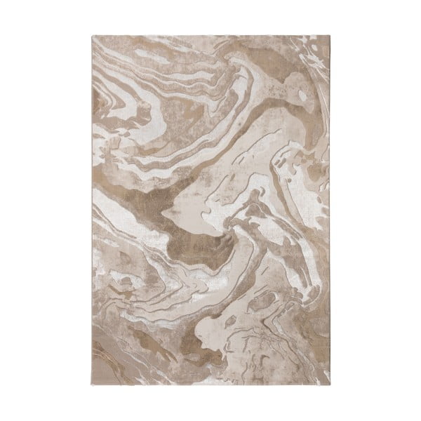 Marbled bézs szőnyeg, 120 x 170 cm - Flair Rugs